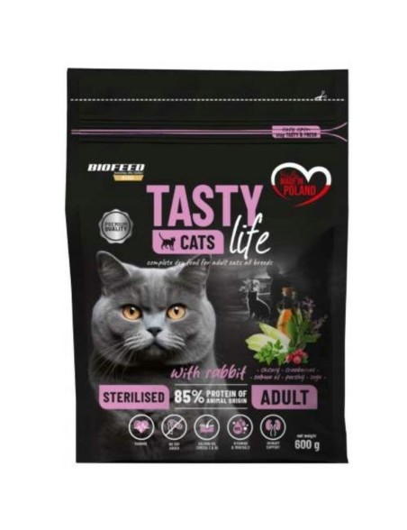 Comida para gato Biofeed Tasty Cats Life Conejo