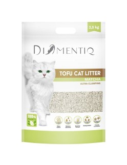 Arena para Gatos Diamentiq Tofu 2,5 kg