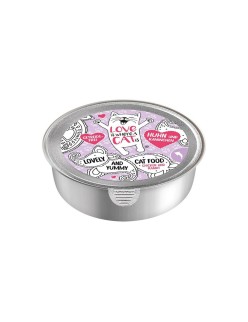 Katzenfutter LOVE IS WHERE A CAT IS 2190340 Huhn 85 g