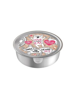 Comida para gato LOVE IS WHERE A CAT IS 2190640 85 g