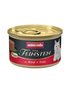 Katzenfutter Animonda Vom Feinsten Rindfleisch Ente 85 g