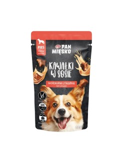 Nassfutter PAN MIĘSKO Beef Rind und Kalbfleisch 150 g