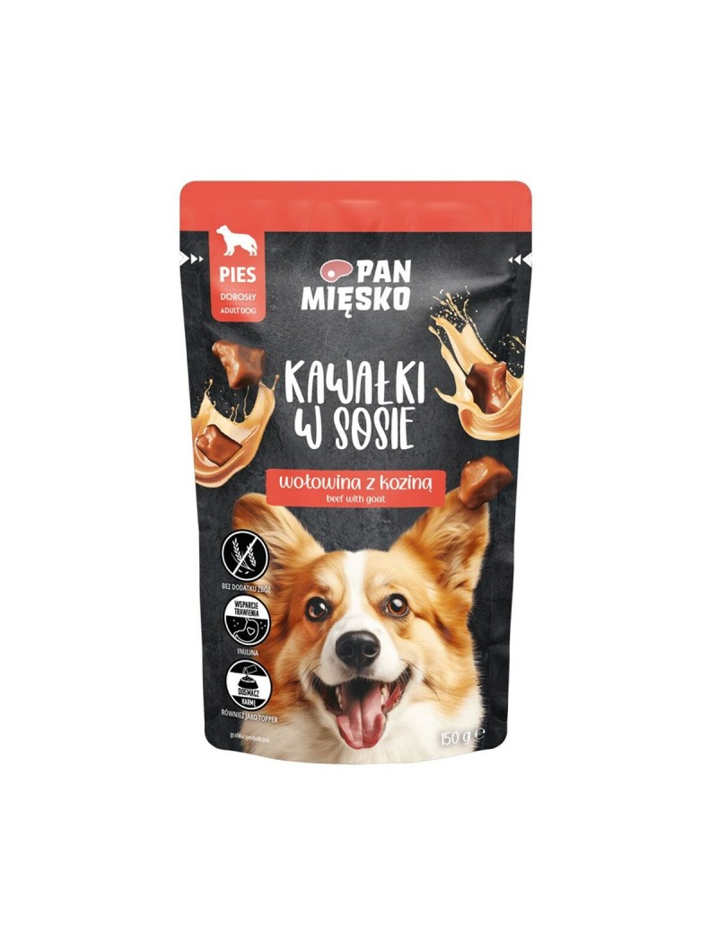 Comida húmeda PAN MIĘSKO Beef Carne de vacuno 150 g
