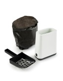 Cat Litter Box Rotho Black Plastic
