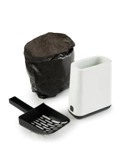 Cat Litter Box Rotho Black Plastic