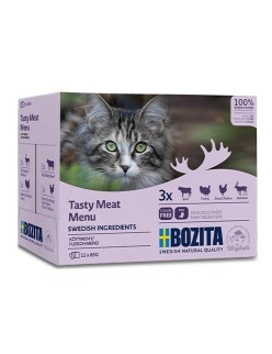 Katzenfutter Bozita Tasty meat menu 12 x 85 g