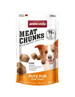 Snack para Perros Animonda Meat Chunks Turkey Pavo 60 g