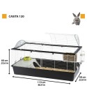 Cage Ferplast Metal Plastic 119 x 60 x 58 cm