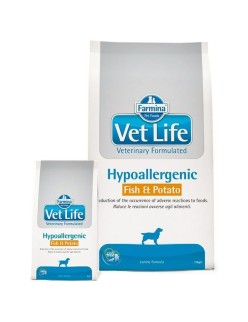 Pienso Farmina Vet Life Hypoallergenic Fish & Potato Adulto Pescado 12 kg