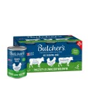 Comida húmeda Butcher's Original Mega pack mix tripe loaf recipe Carne de vacuno 6 x 400 g