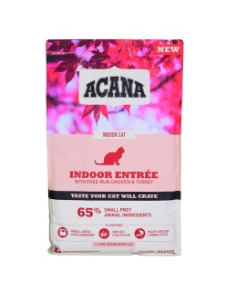 Comida para gato Acana Indoor Entrée Adulto Pollo Pavo Pescado Conejo 4,5 Kg