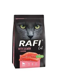 Comida para gato Dolina Noteci Rafi Sterilised Adulto Salmón 7 kg