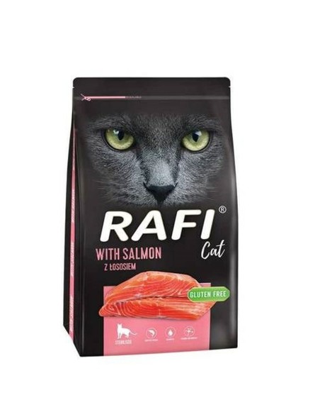 Comida para gato Dolina Noteci Rafi Sterilised Adulto Salmón 7 kg