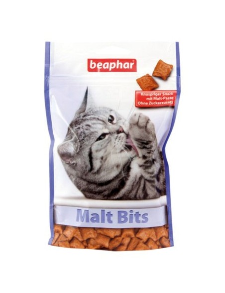 Snack para Gatos Beaphar Malt Bits 35 g problemas digestivos Carne