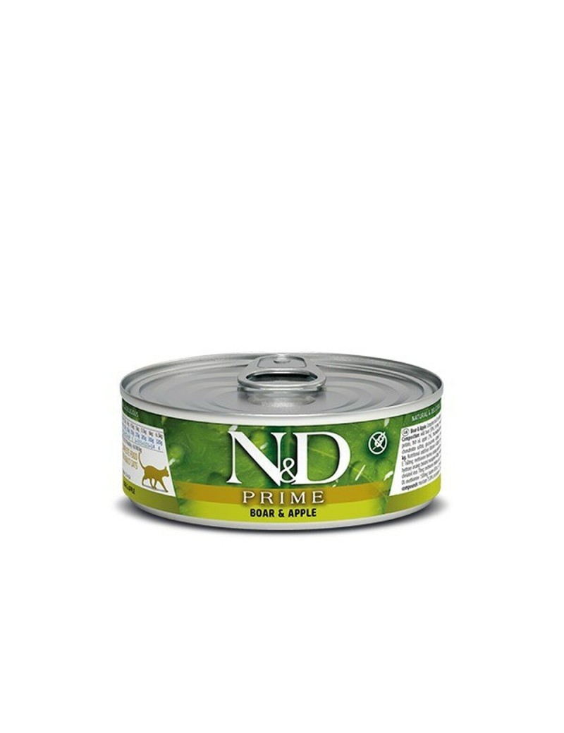 Comida para gato Farmina N&D Manzana Jabalí 70 g
