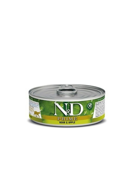 Comida para gato Farmina N&D Manzana Jabalí 70 g