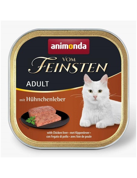 Comida para gato Animonda Vom Feinsten Pollo 100 g 100 L