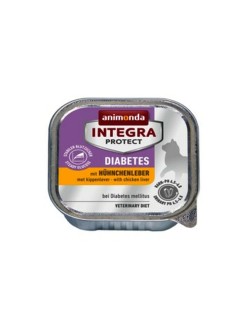 Katzenfutter Animonda INTEGRA PROTECT - Diabetes Huhn Leber 100 g 100 L