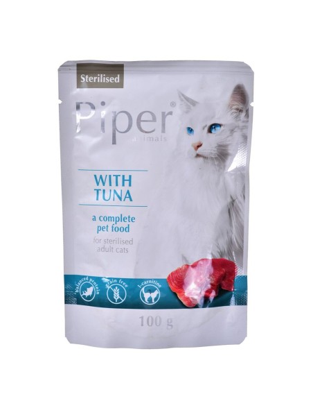 Comida para gato Dolina Noteci Piper Animals Atum 100 g 100 L