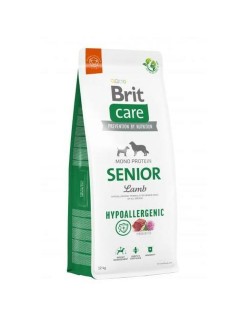 Hundefutter Brit  Care Hypoallergenic Senior Senior Lamm Reise 12 kg