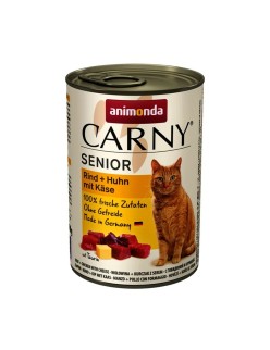 Katzenfutter Animonda Carny Huhn Käse Rindfleisch 400 g
