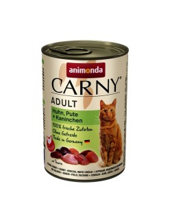 Comida para gato Animonda Carny Pollo Pavo Conejo 400 g