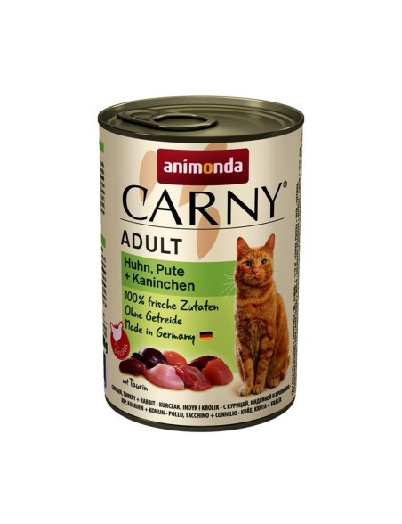 Comida para gato Animonda Carny Pollo Pavo Conejo 400 g