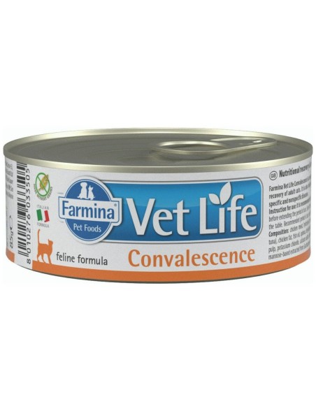 Comida para gato Farmina Vet Life Diet Convalescence Pollo 85 g