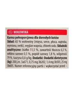 Comida para gato Animonda Carny Ternera 400 g