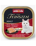 Katzenfutter Animonda Vom Feinsten Huhn Rindfleisch 100 g 100 L