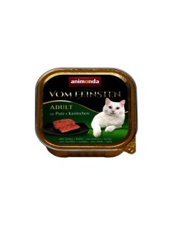 Comida para gato Animonda Vom Feinsten Pavo Conejo 100 g 100 L