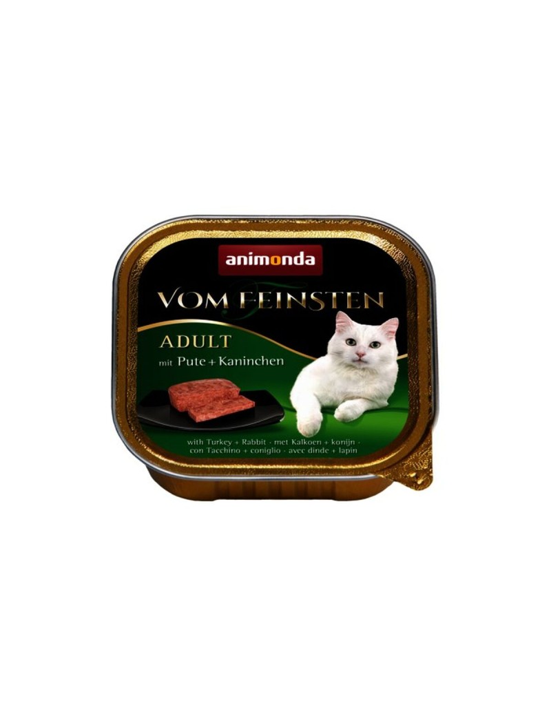 Comida para gato Animonda Vom Feinsten Pavo Conejo 100 g 100 L