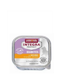 Katzenfutter Animonda Integra Protect Diabetes Vögel 100 g 100 L