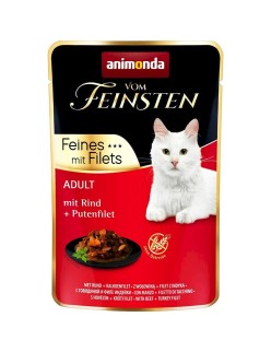 Katzenfutter Animonda Vom Feinsten Truthahn Rindfleisch 85 g