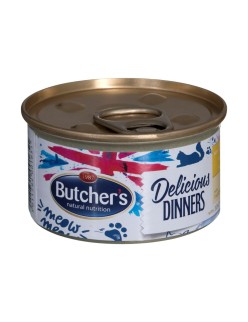 Katzenfutter Butcher's Delicious Dinners Huhn Truthahn 85 g
