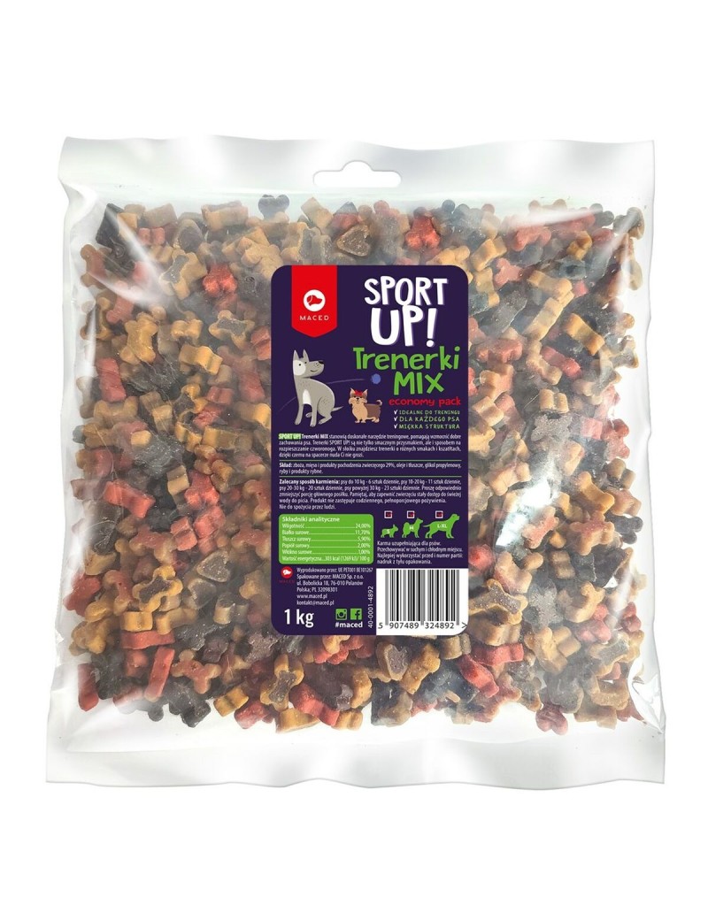 Hundesnack Maced Sport Up! Knochen Fisch 1 kg