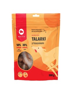 Hundesnack Maced Lachsfarben 500 g