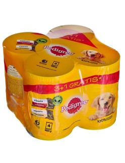 Nassfutter Pedigree                                 Huhn Rindfleisch 4 x 400 g