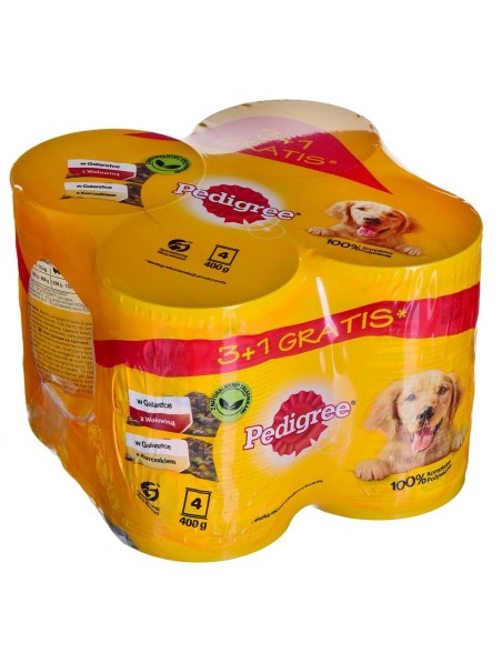 Nassfutter Pedigree                                 Huhn Rindfleisch 4 x 400 g