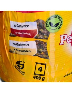 Nassfutter Pedigree                                 Huhn Rindfleisch 4 x 400 g