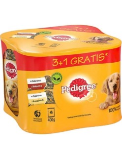 Nassfutter Pedigree                                 Huhn Rindfleisch 4 x 400 g