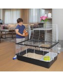 Cage Ferplast 100 Metal Plastic 96 x 57 x 56 cm