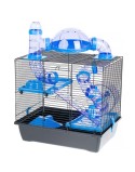 Gabbia INTER-ZOO G306ACTB Metallo Plastica