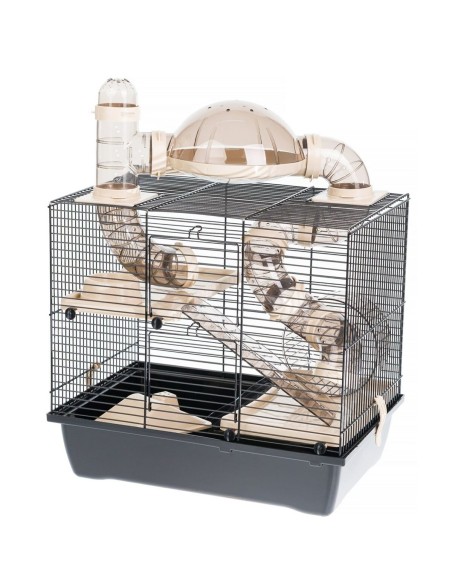 Cage INTER-ZOO Rocky + Terrace Metal Plastic