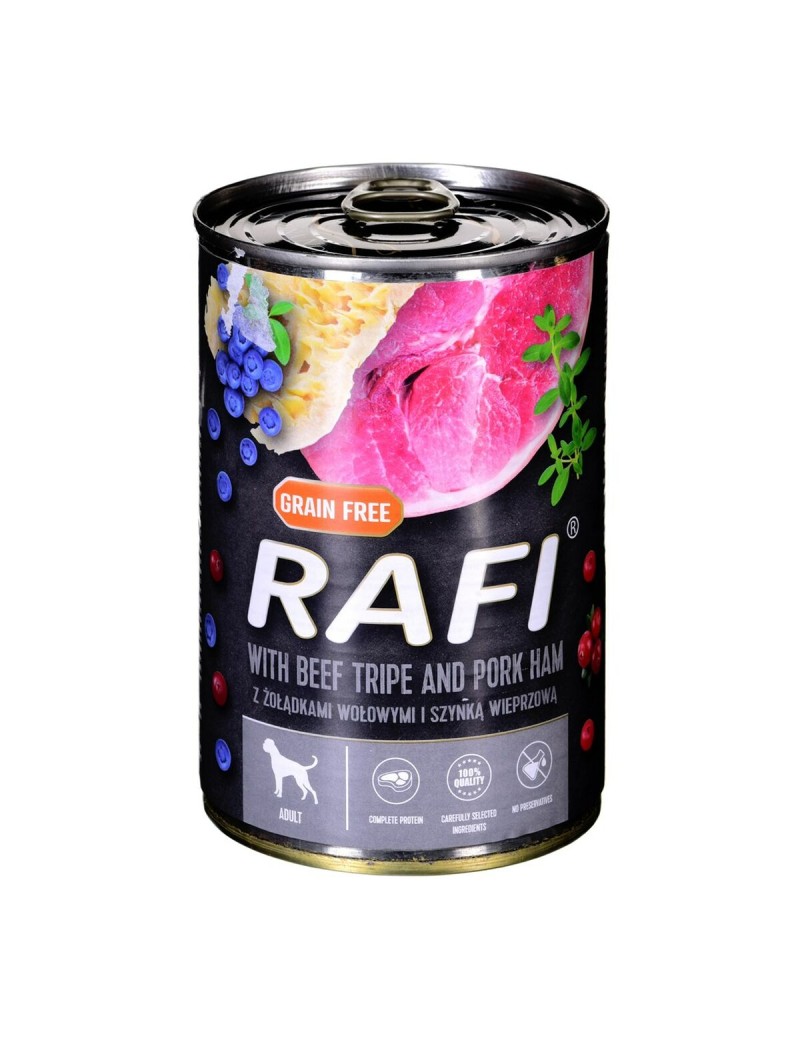 Nassfutter Dolina Noteci Rafi Schinken Rindfleisch 400 g