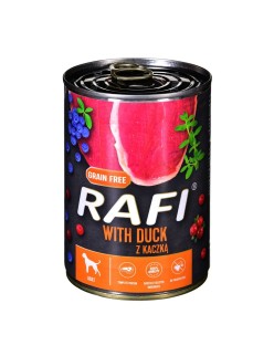 Comida húmeda Dolina Noteci Rafi Arándano Pato 400 g