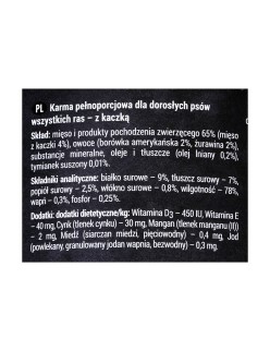 Comida húmeda Dolina Noteci Rafi Arándano Pato 400 g