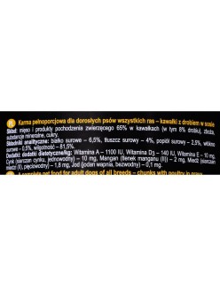 Comida húmeda Dolina Noteci Rafi Classic Aves 1,2 kg