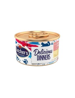 Katzenfutter Butcher's Delicious Lachsfarben 85 g