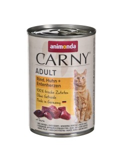 Katzenfutter Animonda                                 Huhn Rindfleisch Ente 400 g